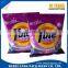 Custom washing powder packing designs bag / laundry detergent powder plastic bags packaging