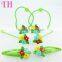 factory cheap wholesale hair accessories custom kid elastic hair band resin magnetic flower hair clip for girl