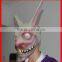 New Design Evil Rabbit Halloween Latex Mask Manufacturer