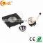 brushed black adjustable spotlight