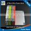 2015 Credit card portable rohs built in cable power bank charger for mobile and laptop