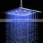 12 inch rainfall LED shower head LD8030-A7
