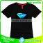 sound and music activated el t shirt