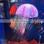 New Arrvail Hot Sale 5.5inch Aquarium Decorative Glowing Simulation Artificial Jellyfish Fish Tank Landscape Decoration