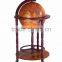 Hot sale 14.2"/360mm diam commercial globe bar cabinet