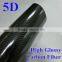 High reflective 4d texture 3 layers glossy 5D carbon fiber material vinyl film