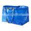 Recycle packing cheap fabric beach bag carry charcoal packing bag