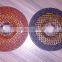 H134 T27-100X6X16mm good quality black/red grinding wheel for metal/inox