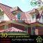top quality cheap price China villa building material Metal colorful stone coated steel roofing sheet / roof tile