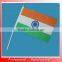 50*70cm Hand Held Flag,red Black Red Flag,68D Polyester Flag