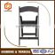 Gold Supplier Professional Design Black Resin Folding Chair