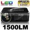 Mini Portable LCD LED Home Theater Cinema Projector,Business projector, HD 1080P IP/IR/USB/SD/HDMI/TV
