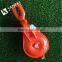 WLL0.5TON Orange Single Snatch Pulley