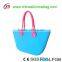 Custom Silicone Beach Bag Handbag Shore Tote, Lady Fashional Silicon Tote Handbag