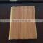 Five grooves wood grain laminated PVC Panel, lamninated plastic ceiling tiles