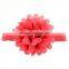 Hot-sale Chiffon Flower&lace Hair Band,kids/baby Accessory