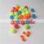 Factory supply DIY crafts fluorescent colors pom pom toys for kids or wedding party decoration