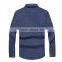 2015 Hot Hot New Fashion Latest Design Low Price Casual Long Sleeve Men's Shirt