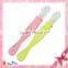 Hot New Products For 2015 China Supplier Gold Manufacturer FDA PP+Silicone Baby Feeding Spoon For Wholesale