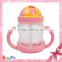China manufaturer high quality baby products lovely form cup with straw pp nipple cup with any color
