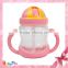 China alibaba supplier good quality baby item colorful baby training cup nipple cup with straw cute baby cup