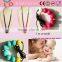 Green silicone teething pendant hot sale than silver amber jewellery