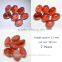 202 Ct Orange Star Sapphire 6 Rays Lab Created Stone