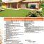 modern and elegant prefabricated houses in wood
