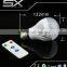 Intelligent control emergency led bulb 7w smd 2835 plastic AC160-240V battery powered led lights