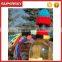A-857 Handmade Christmas Knitted Wine Bottle Decoration Hat and Scarf Wine or Bottle Toppers Knitting Pattern Wine Bottle Cozy