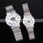 nickel free stainless steel back geneva watch