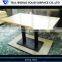 Acrylic solid surface dining table, top quality marble table top,OEM/TW