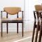 Wood frame armchair HDAC1065