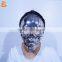 halloween cosplay mask pvc mask horror skeleton scary skull mask for adult