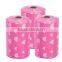 Colour beautiful flat dog plastic po