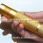 Waterproof Gold Rechargeable Mini LED Flashlight Pocket Light