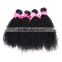 Full Head Brazilian human virgin hair kinky curly wave brazilian hair extension