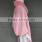 New Product Cashmere Cape With Pink Raccoon Fur Trim / Winter Ladies Poncho Shawl