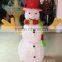 120cm Hot Sale Outdoor Crystal Lighted Outdoor Snowman