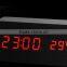 2015 new hot carved wood wall clock decor and led wood clock