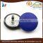 Metal Tack Button Leather Covered Jeans Button for Denim
