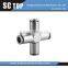 High working pressure air fittings speed control valve one touch fitting matel fitting