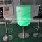Led Light Up Round Cocktail Table For Sale