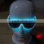 Purple EL wire sunglasses/EL light sunglasses/EL Flashing glasses