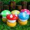 New design mixed colors touch mushroom night light