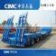 CIMC Semi Trailer With Tri Axle Low Platform Truck Trailer By Roro Shipping