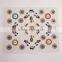 DIY PET 2D glitter epoxy nail art sticker custom eco-friendly 3D nail art decals for girls factory