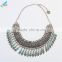 Fashion Woven Street Snap Retro Bohemian Necklace For Women Multicolor Chokers Necklace Gift Statement Necklace