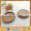 Round Wood Coasters With Wax
