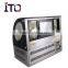 RI-900 Curved Glass Cake Display Refrigerator Bakery Showcase